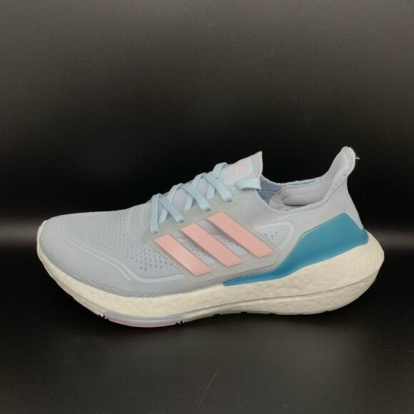 Adidas Ultraboost‎ 21 Grey Pink Running Shoes FY0395 Women’s Sz 8 EU40 - Picture 8 of 10